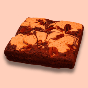 Brookie with Pecan Nut