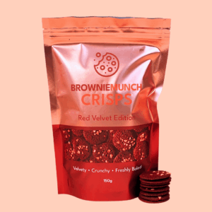 Red Velvet Brownies Crisps