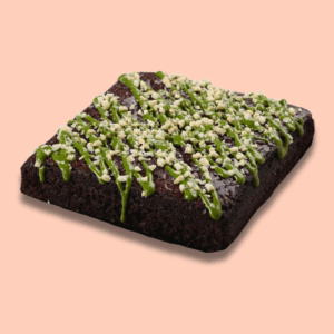 Matcha Almond Brownies