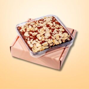 Almond Flake Brownies