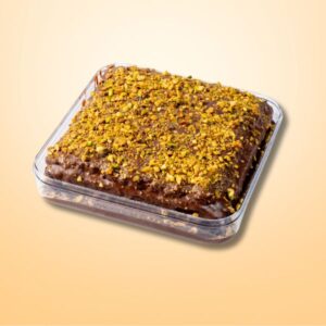 Pistachio Kunafa Brownies Bar