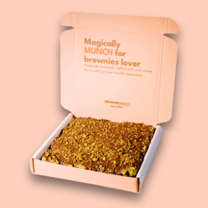 Kunafa Pistachio  Brownies