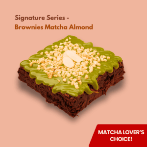 Brownies Matcha Almond